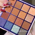 16 Farben Hochpigmentierte Lidschatten-Palette